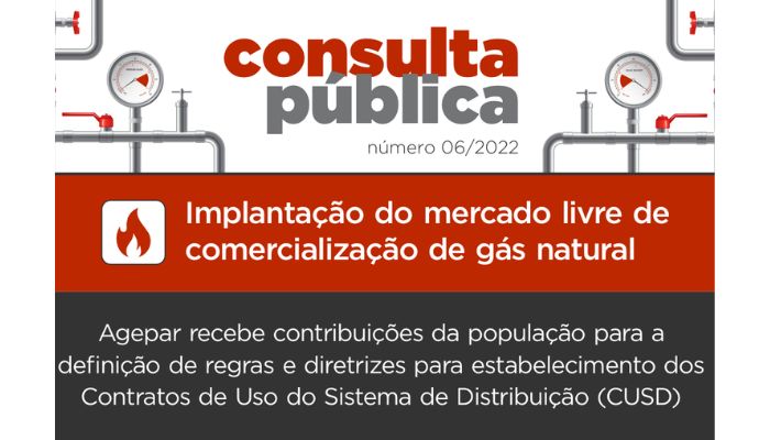 Mercado livre de comercialização de gás natural no Paraná é tema de consulta pública da Agepar